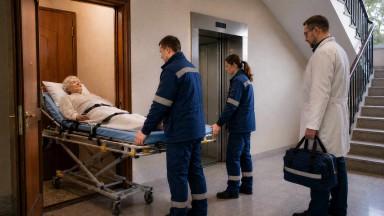 Транспортировка больных после выписки в Таганроге
